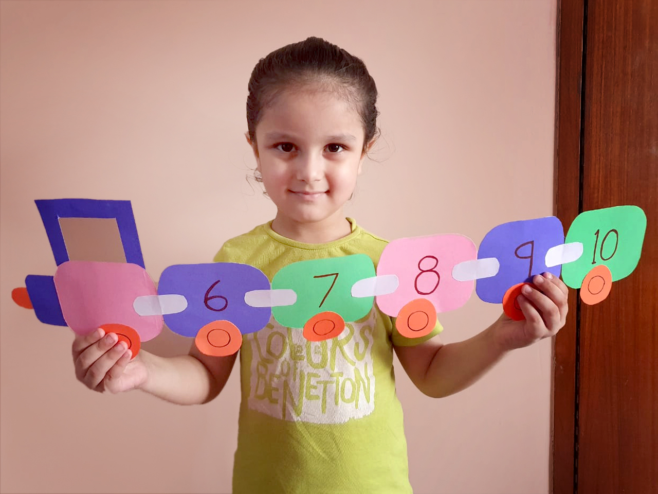 Presidium Dwarka-6, PRESIDIANS STRENGTHEN MATHS SKILLS WITH NUMBER TRAIN ACTIVITY